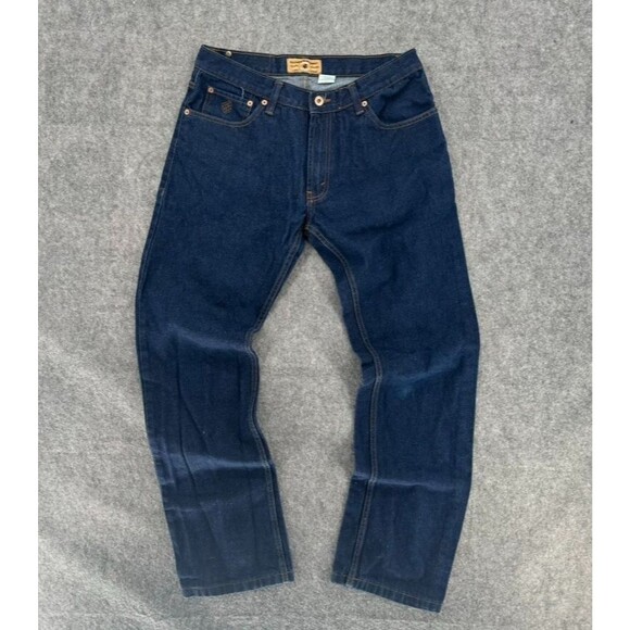 Rocawear Men Sz 32 x 34 Jeans J-9914 Champion Regulation Blue Denim - Picture 1 of 8